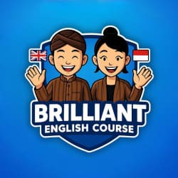 Logo Brilliant English Course